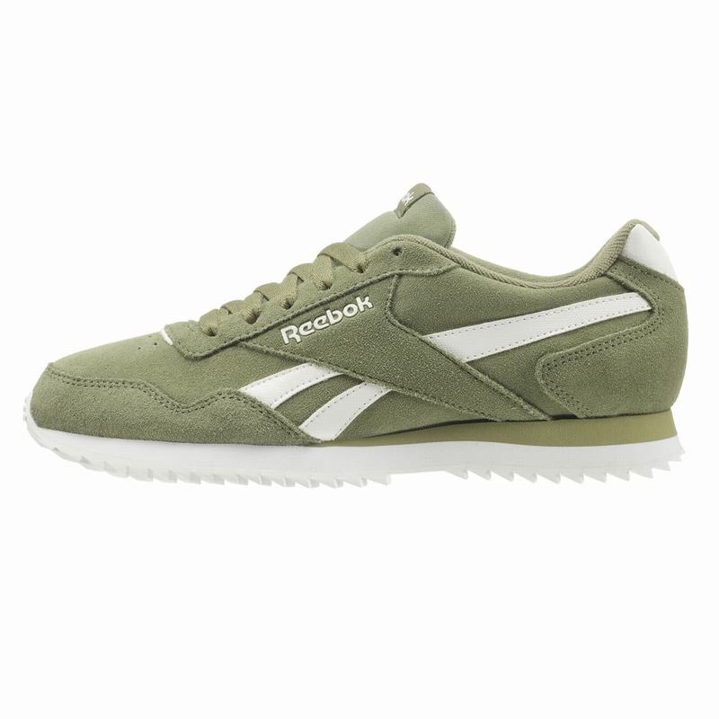 Reebok Royal Glide Ripple Tenisky Panske - Zelene/Biele TA9987YB